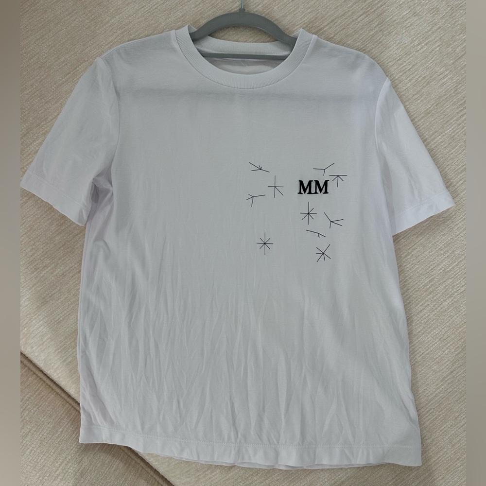 MaxMara White Graphic T-Shirt
